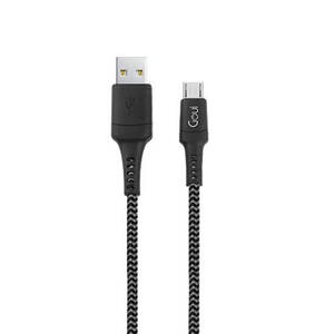 قوي - كيبل مايكرو بلس 150 سم قماش - Goui-Micro Plus USB Cable