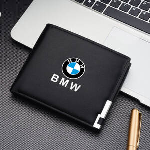 محفظة ذات حواف حديدية للسيارة محفظة ذات سعة كبيرة لأداء BMW M F10 E90 F30 E60 F30 E53 E30 MINI R60 Cooper R50 R53 R55 R56