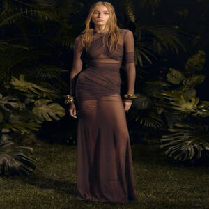 القطب الشمالي القط أنيقة شبكة المرقعة كم طويل Bodycon نادي الحفلات فستان سهرة مثير طبقة مزدوجة منظور فستان الخريف الملابس