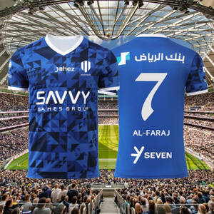 السعودية ريح الهلال نيمار رقم. 10 جيرسي مخصص لكرة القدم جيرسي مجموعة الرجال والنساء لعبة التدريب جيرسي، جيرسي مريح